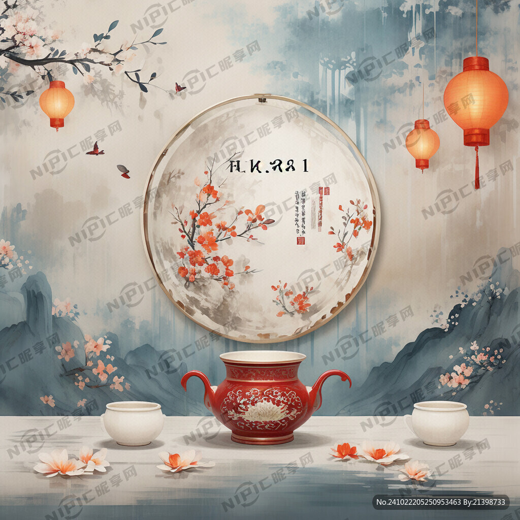 2025年元宵节主题背景