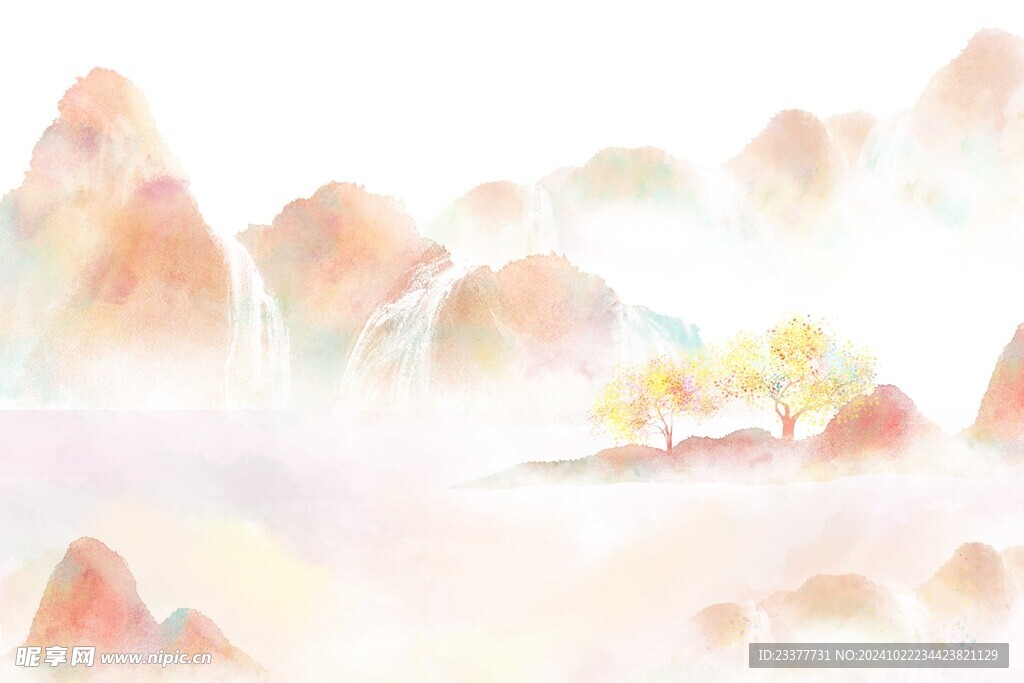 写意山水画