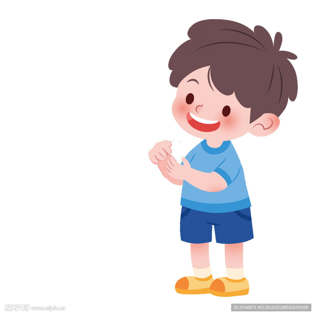 卡通男孩