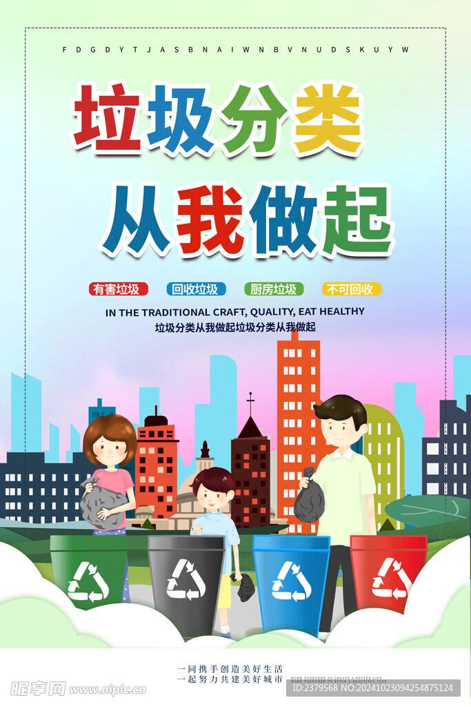垃圾分类海报