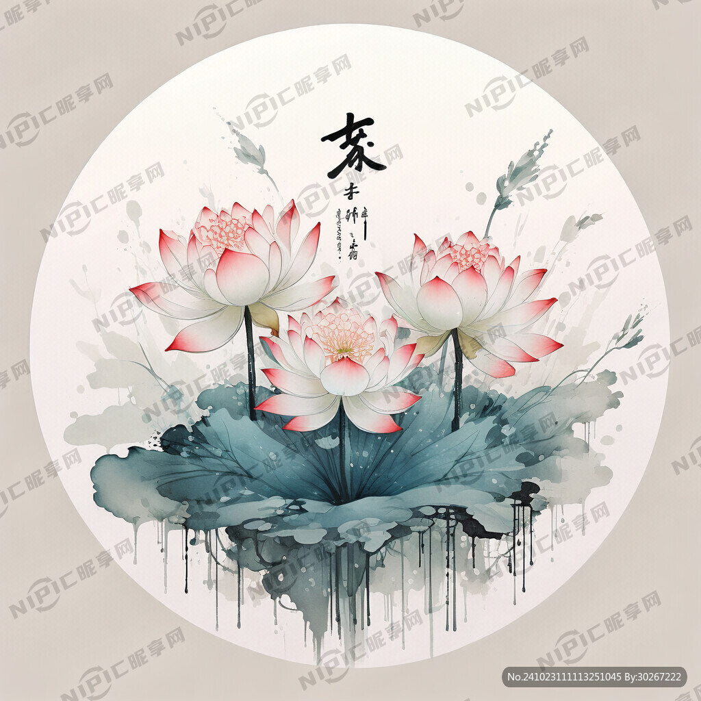心经荷花