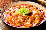麻辣肉片美食