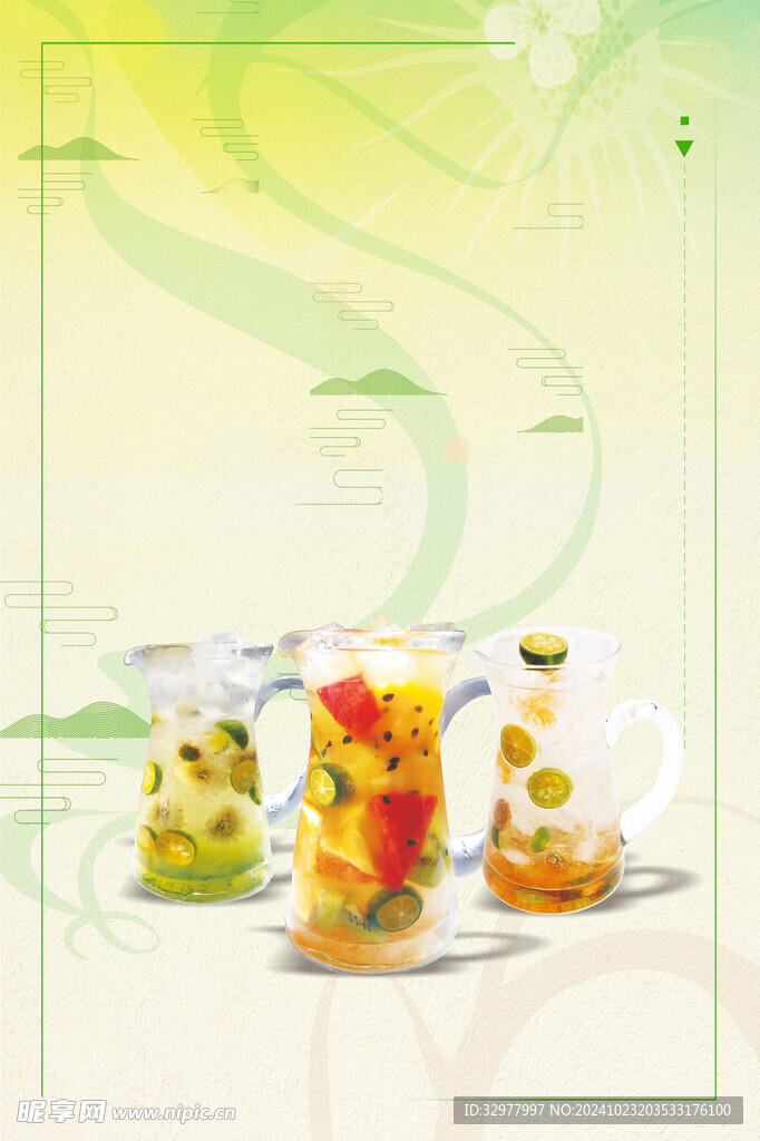 柠檬茶海报