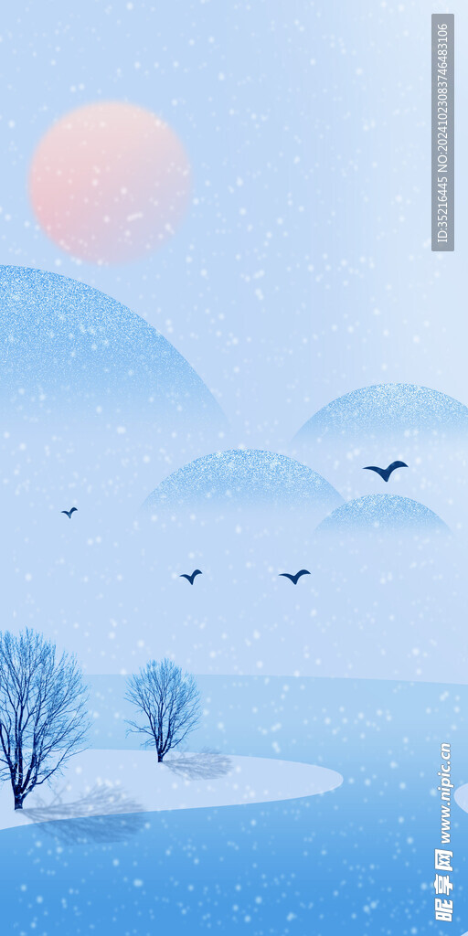 小雪海报