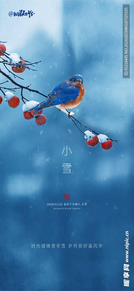 小雪海报