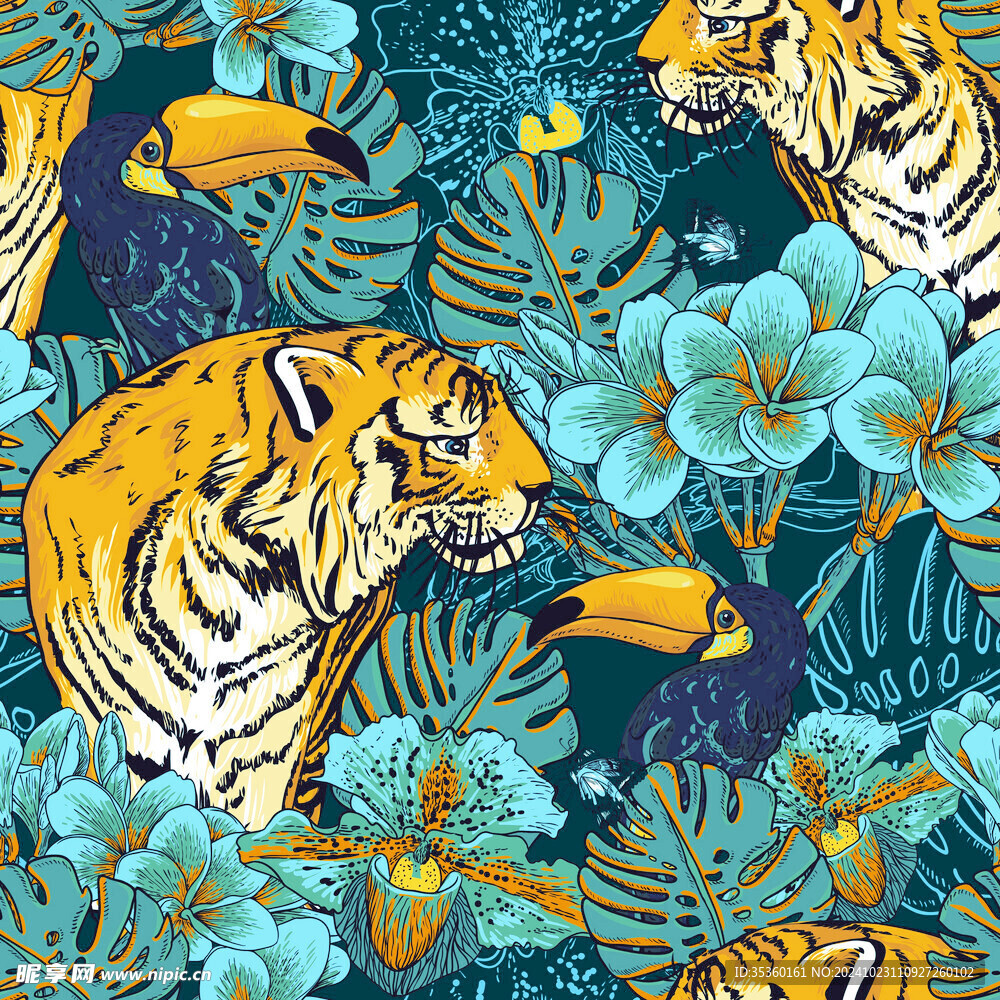老虎花