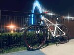 夜骑汾河公园