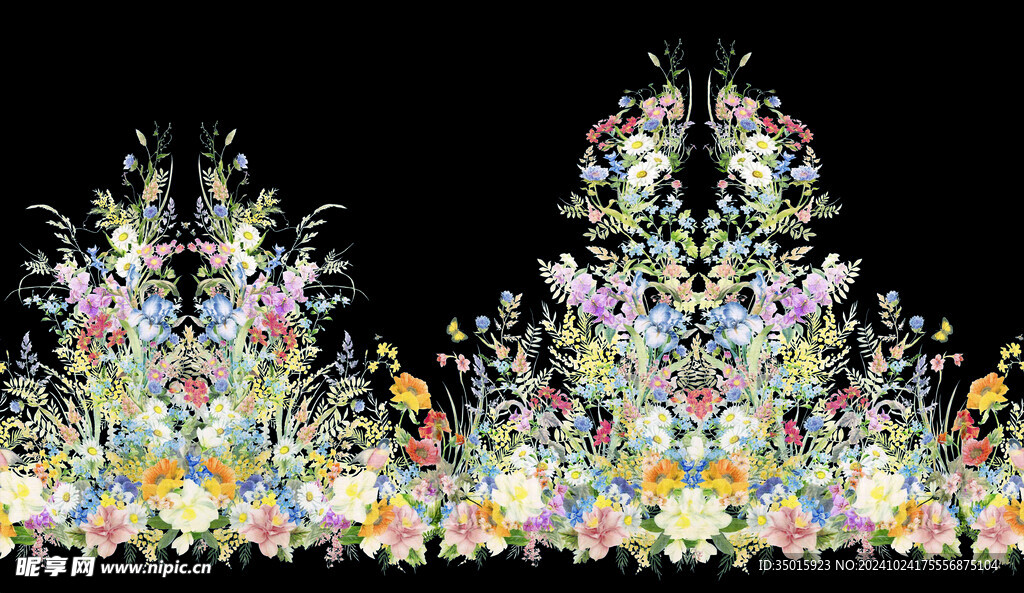 定位花