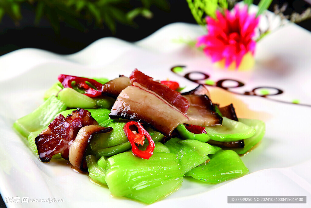 白菜烧腊肉
