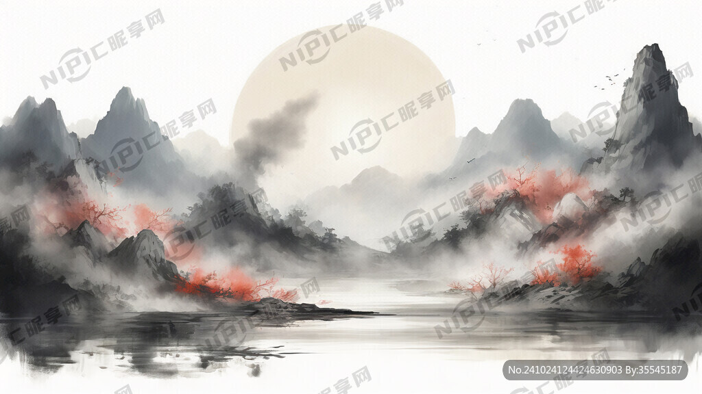 三维的山海经背景