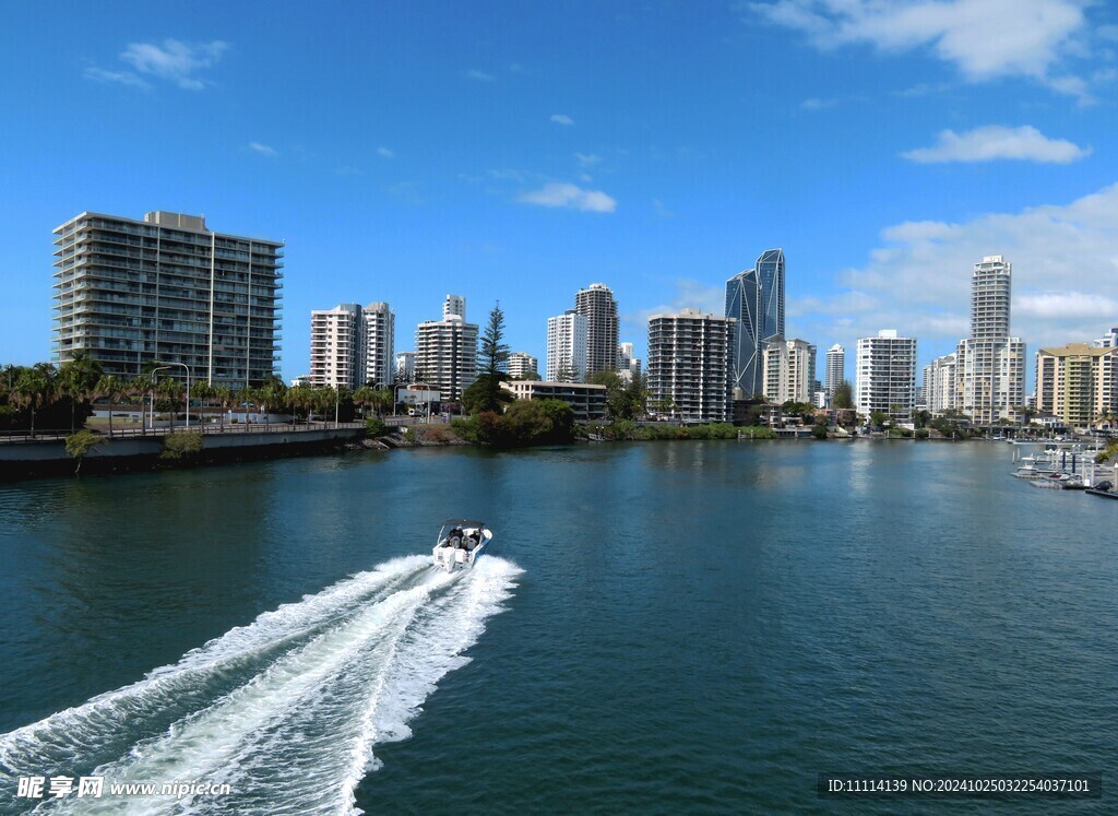 黄金海岸城市风景