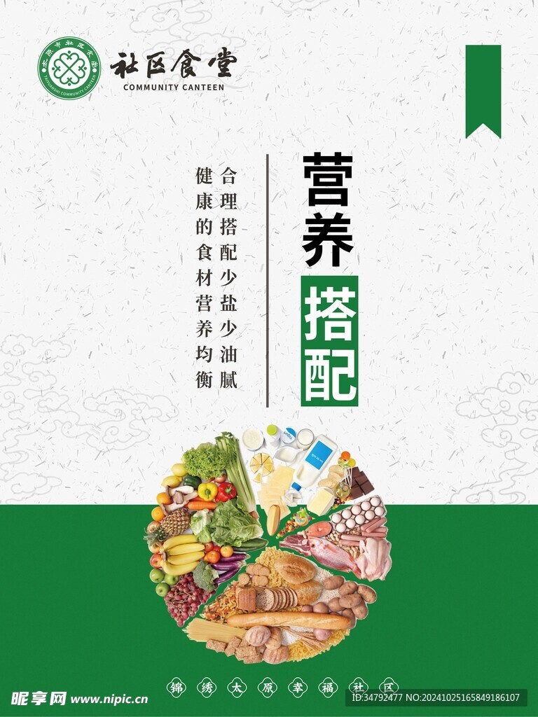 食堂海报