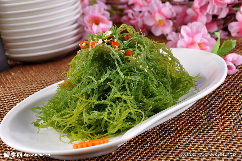 碧绿爽海藻