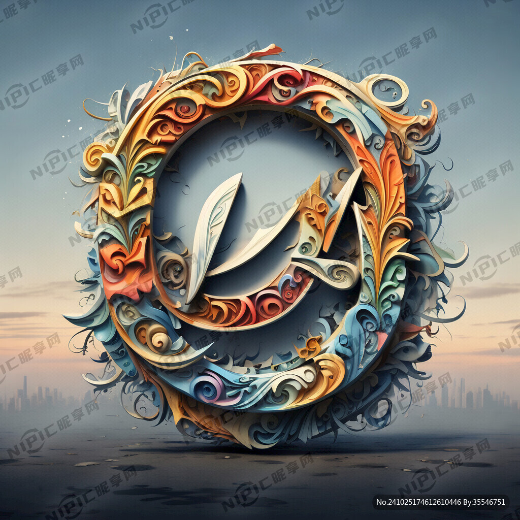 英文 艺术字 单词