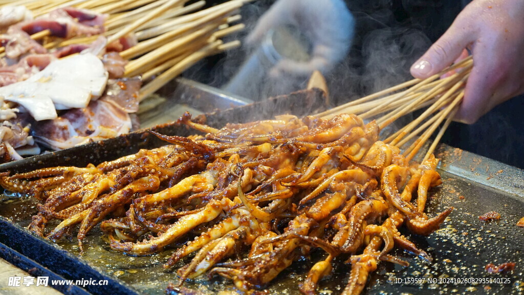 夜市美食烧烤