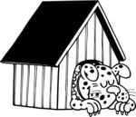 手绘房屋