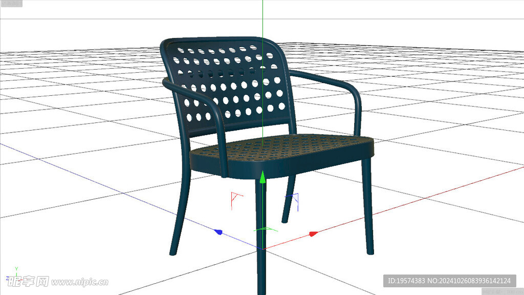 C4D模型 椅子