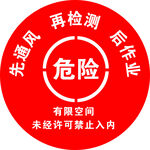 有限空间未经许可禁止入内