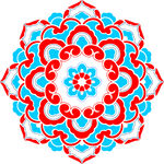 宝相纹古典花纹纹饰花纹