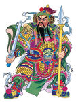 年画 门神