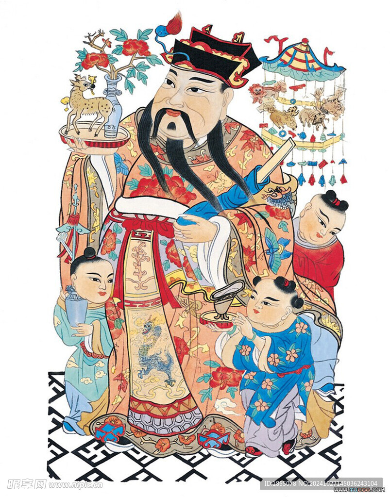 年画 门神