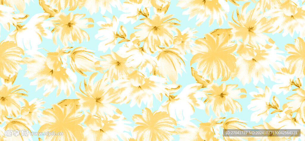 手绘花