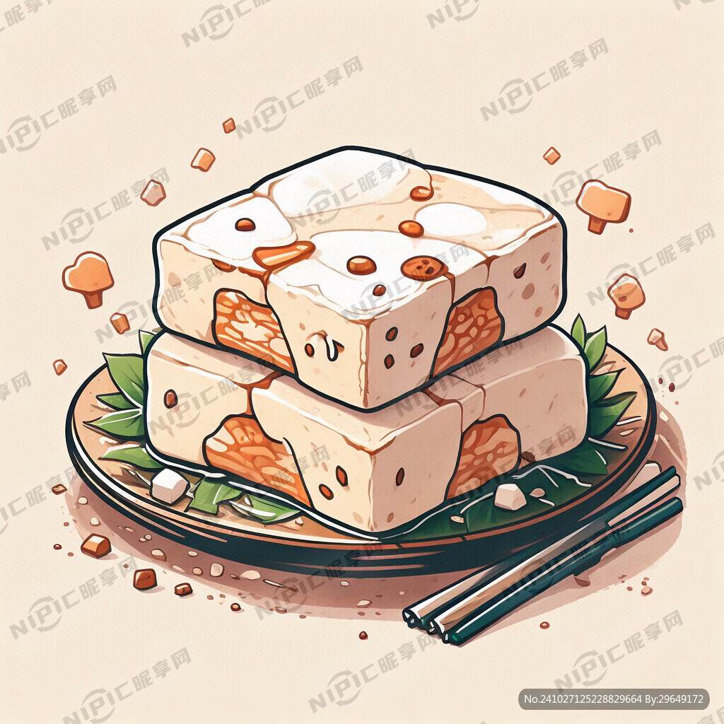豆腐 可爱风 动漫