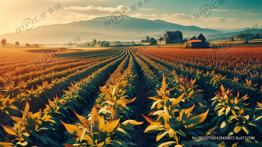 烟草  农田   山