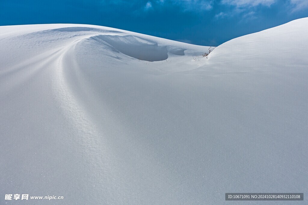 雪山雪景
