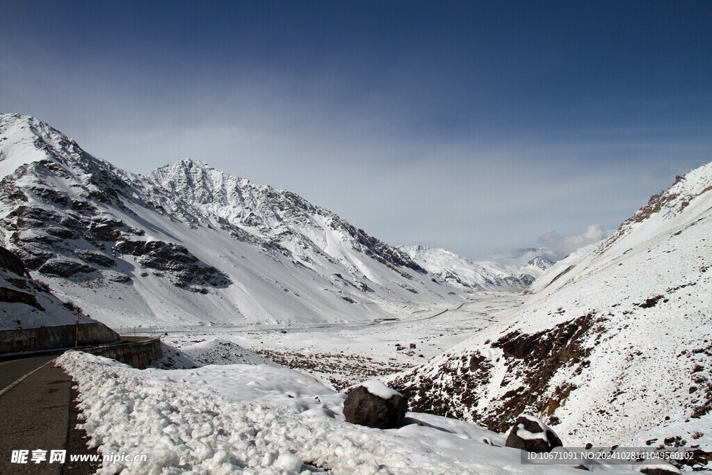 雪山雪景
