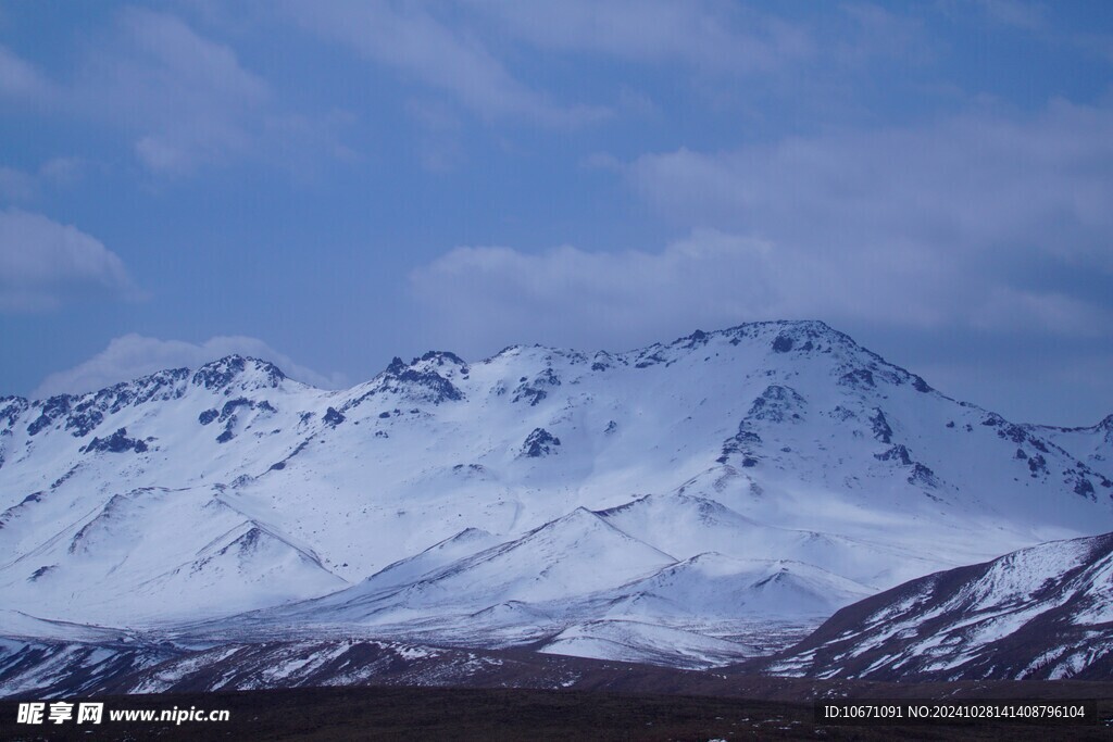 雪山雪景