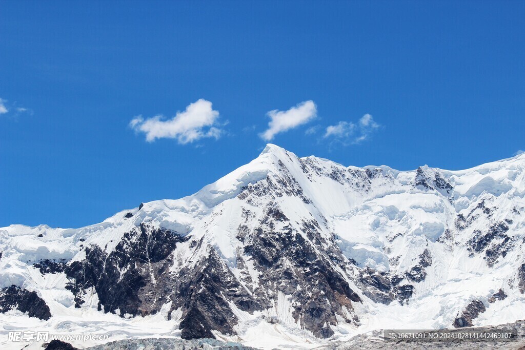 雪山雪景