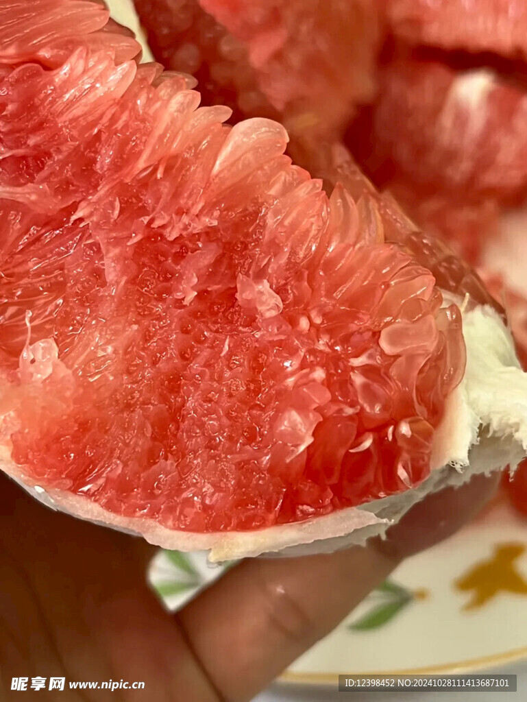 红心蜜柚