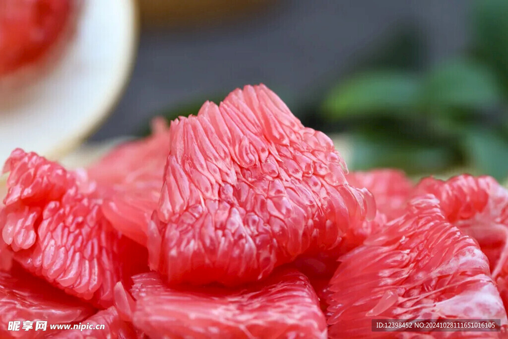 红心蜜柚