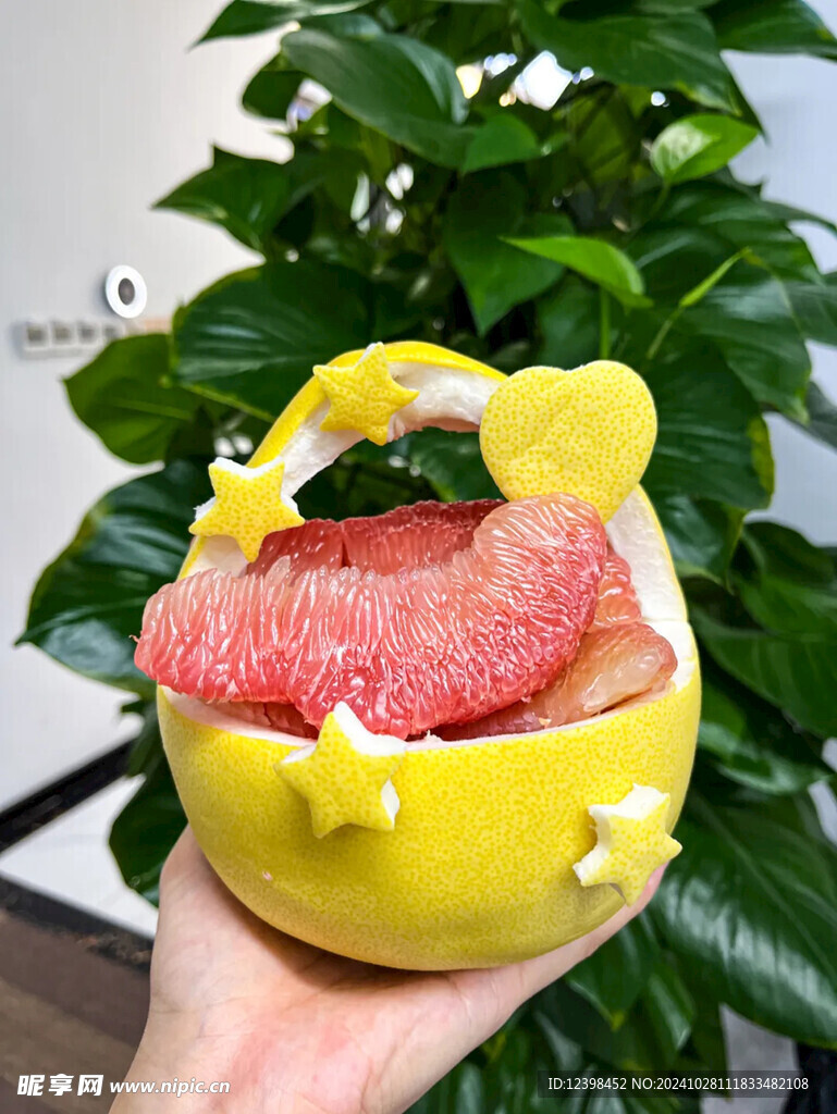 红心蜜柚