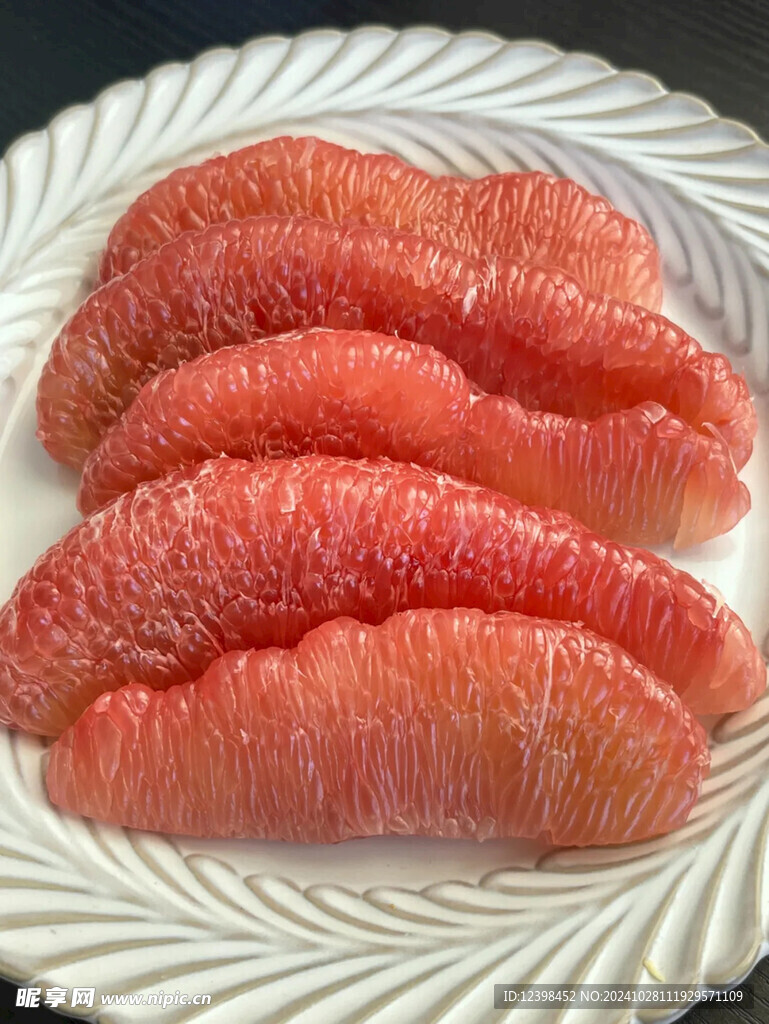 红心蜜柚