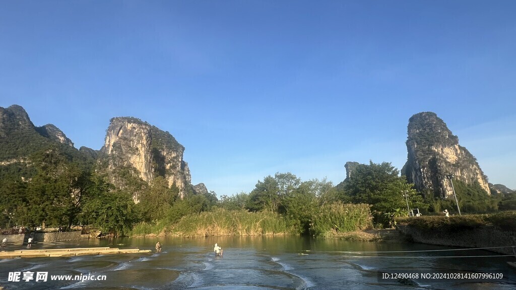 明仕田园鱼鳞坝