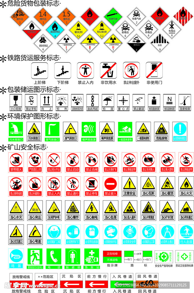 警告标志 