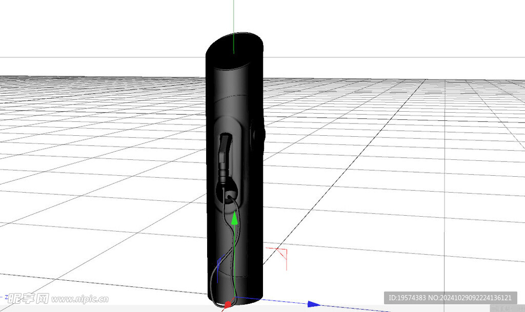 C4D模型 充电桩