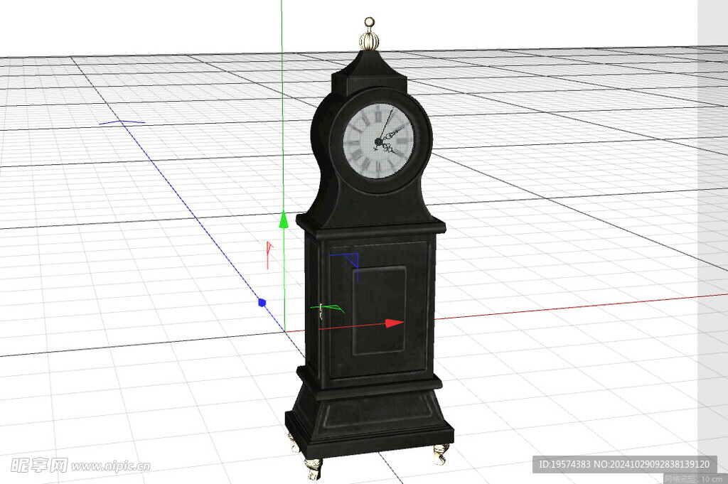 C4D模型 钟表