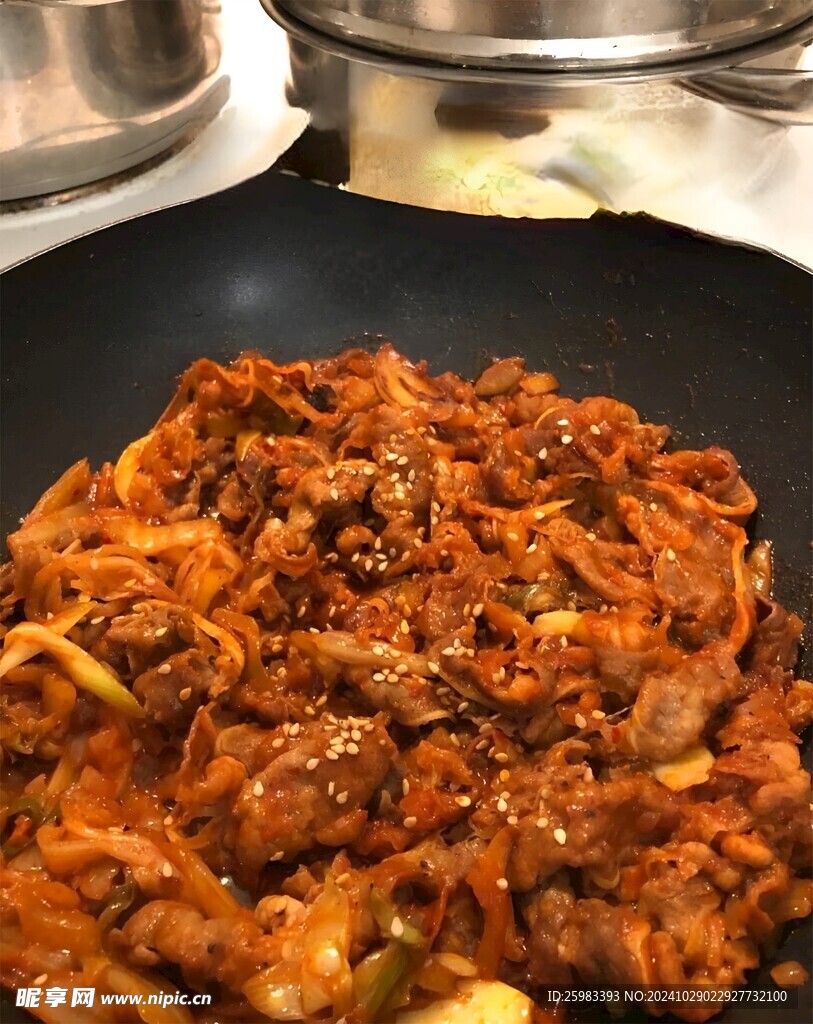 泡菜拌饭