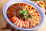 麻辣毛血旺美食