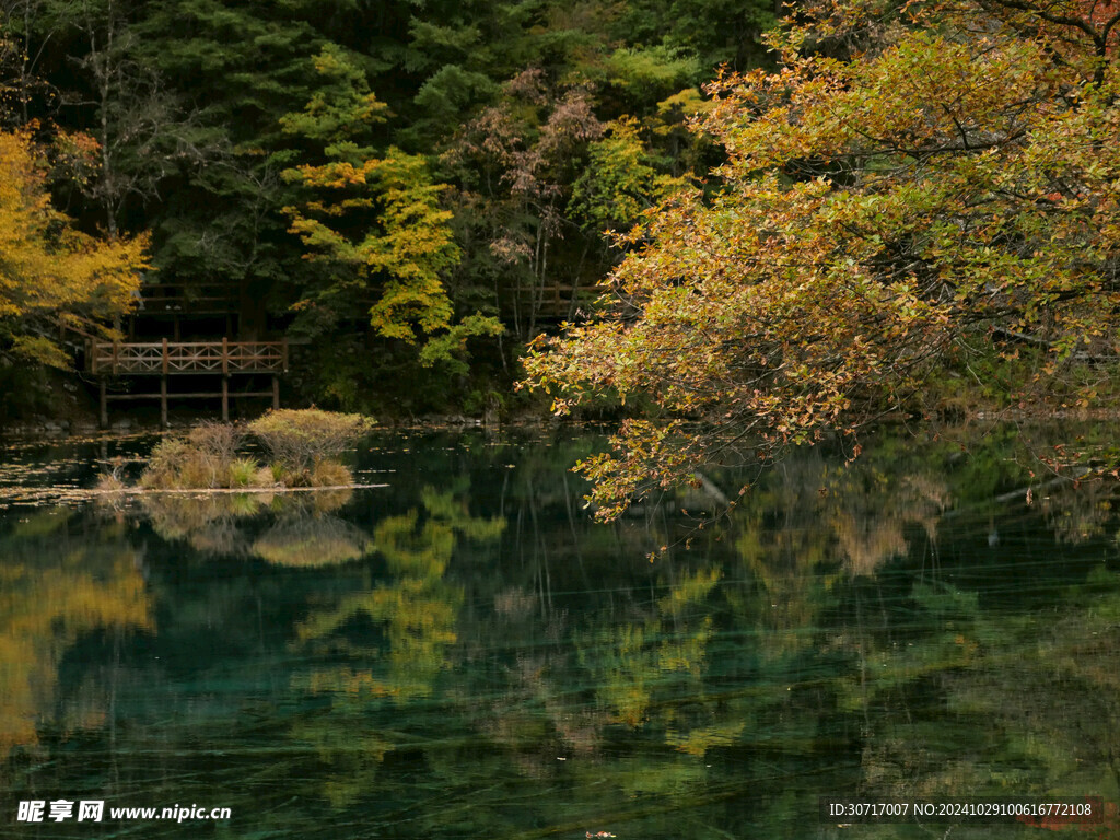 九寨沟湖泊