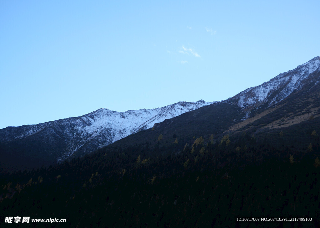 川西的雪山