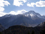 雪山观景