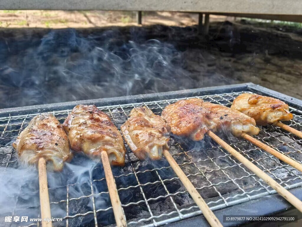 烧烤 鸡翅 大排档 美食