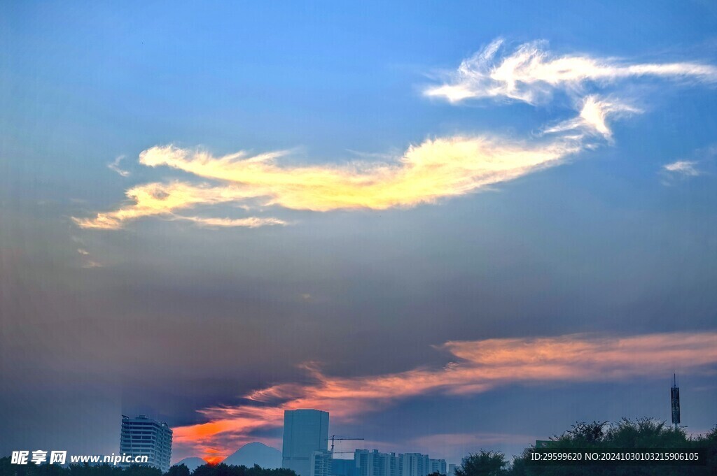 日出 清晨 