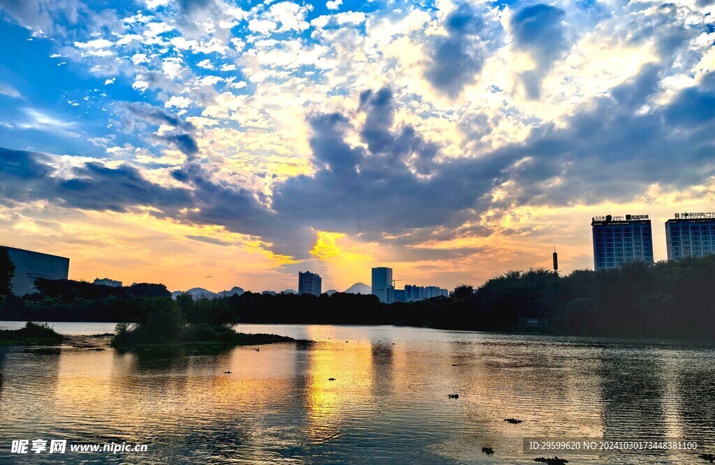 日出 清晨 