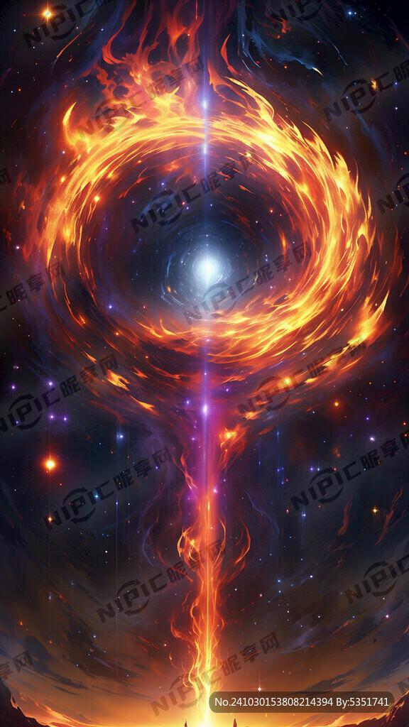 火焰星云图片