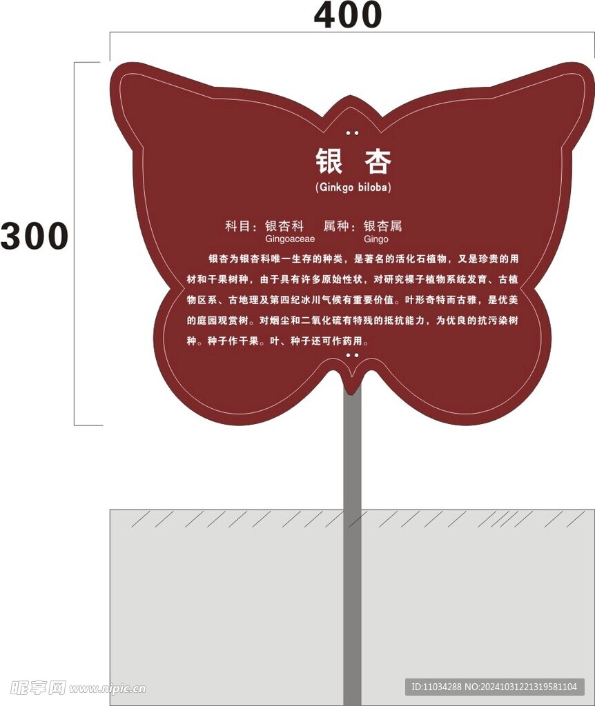 树名牌